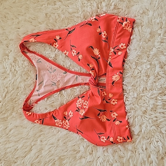 PINK Sport Workout to Swim Twist Front Bra - Size Small - Picture 1 of 10